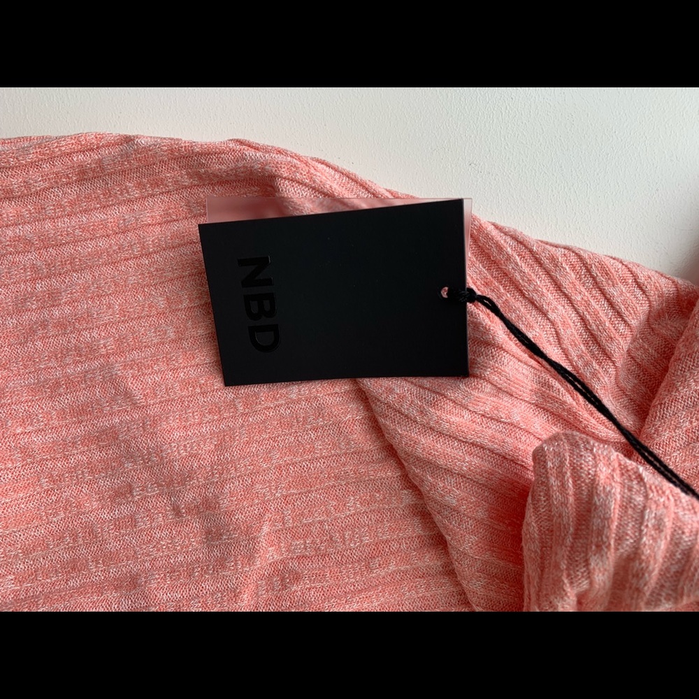NBD mini pink dress